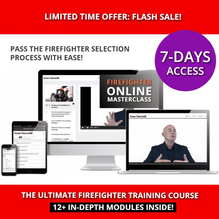 Online Firefighter Training Course [£1 FOR 7DAYS ACCESS] Thereafter