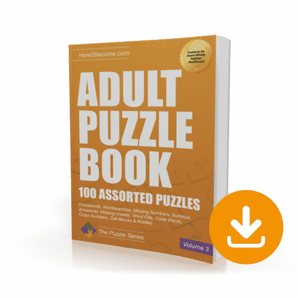 Adult Puzzle Book Volume 3 Download How 2 Become