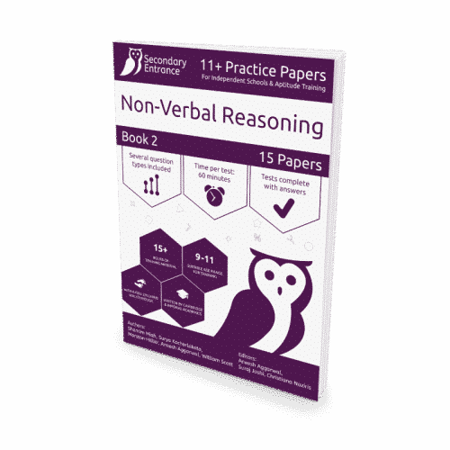 Independent Secondary School 11+ Non-Verbal Reasoning Practice Paper 2