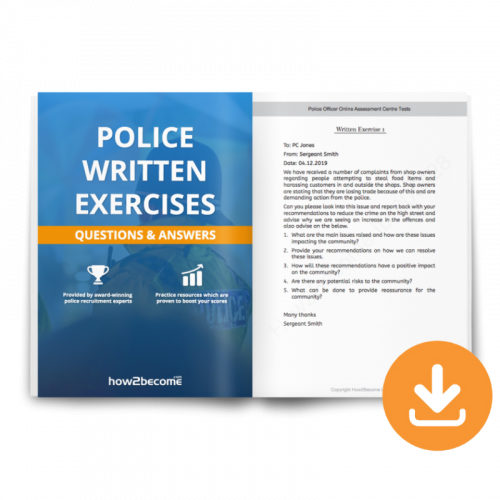 Police Written Exercises Online Assessment Centre Practice Tests