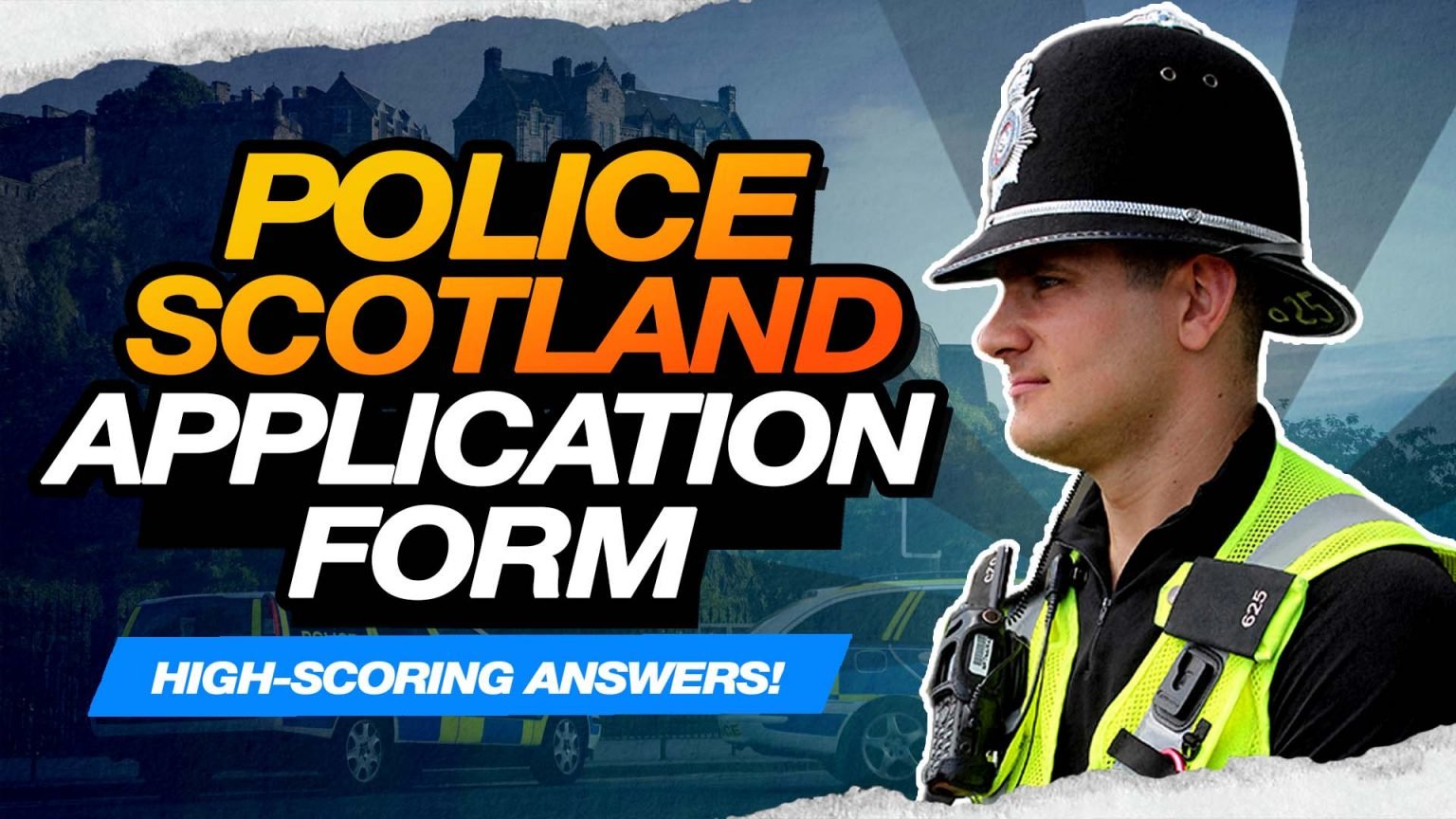 personal statement for police scotland