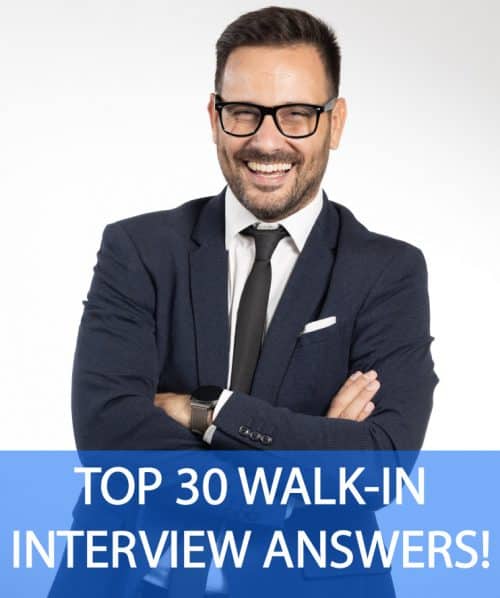 Top 30 Walk-In Interview Questions and Answers