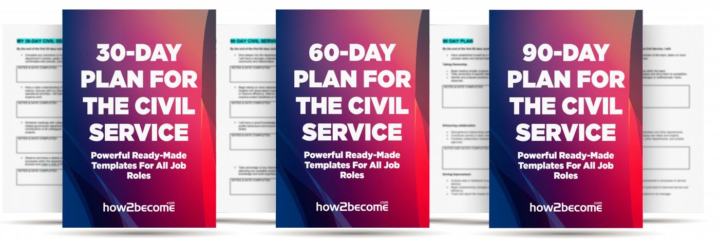 Civil Service 30-60-90 Day Plan Template Download for Job Interview