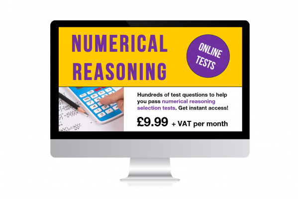 Numerical reasoning online practice tests